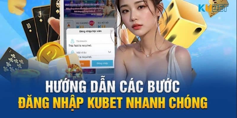 Đăng nhập vào KUBET trên máy tính